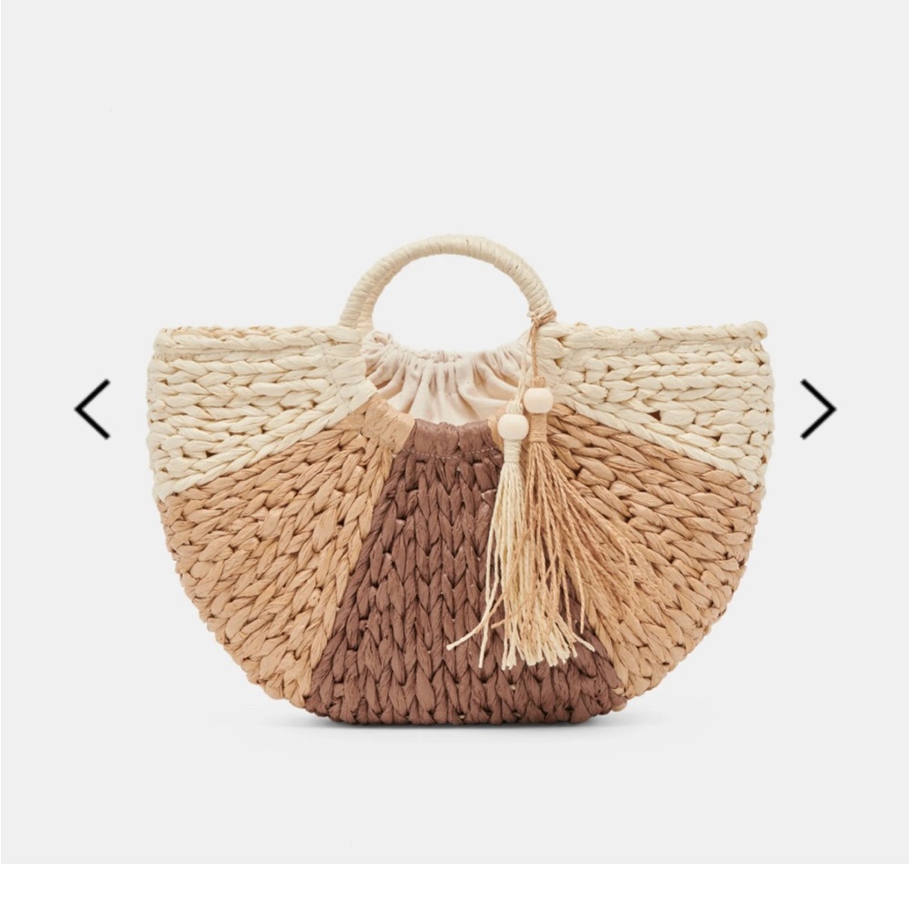 Dolce Vita Estelleb Woven Satchel W/Tassel